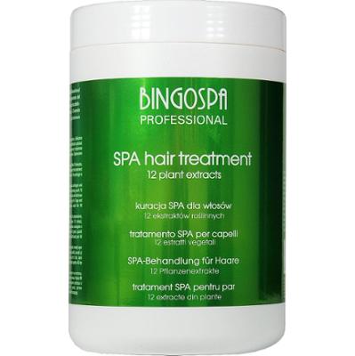 Kuracja dla włosów słabych, wypadających i po farbowaniu 12 ekstraktów 1000 g BINGOSPA