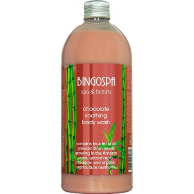Czekoladowy krem pod prysznic z olejkiem Inca Inchi 500 ml BINGOSPA spa & beauty