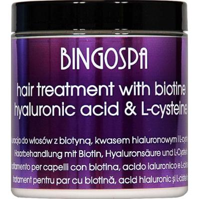 Kuracja do włosów z biotyną, kwasem hialuronowym i L-cysteiną BINGOSPA