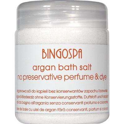 Sól arganowa - kąpiel - peeling - jacuzzi - okłady BINGOSPA