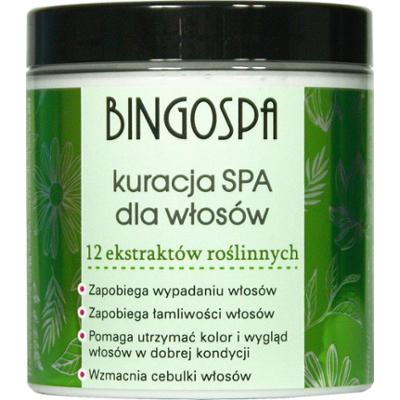 NOWOŚĆ Kuracja SPA dla włosów 12 ekstraktów roslinnych 250 g