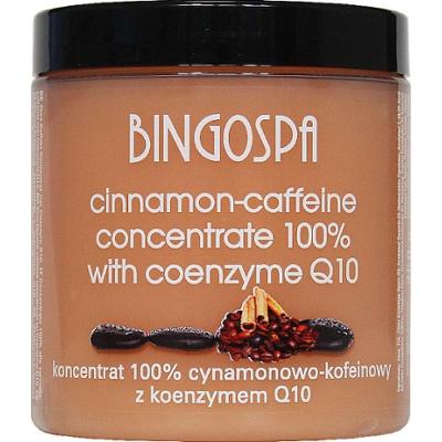 Koncentrat 100% cynamonowo-kofeinowy z koenzymem Q10 UDA POŚLADKI BRZUCH BIODRA BINGOSPA