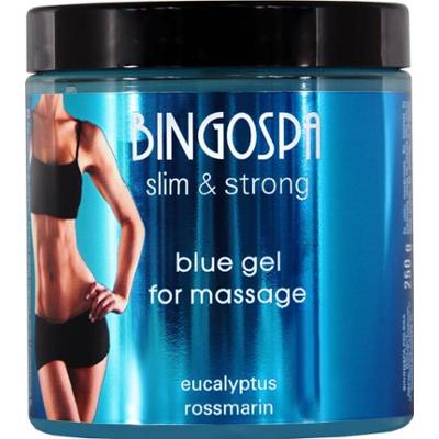 BÓL MIĘŚNI STAWÓW Żel niebieski z eukaliptusem i rozmarynem BINGOSPA slim & strong