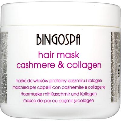 Maska do włosów z proteinami kaszmiru i kolagenem BINGOSPA