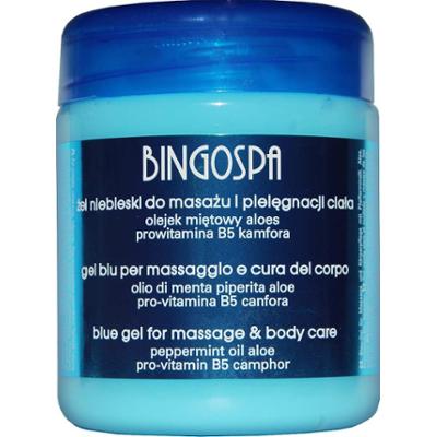 BÓL MIĘŚNI STAWÓW Żel niebieski do masażu 500 g BINGOSPA