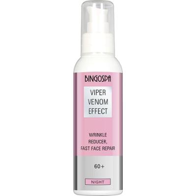 -42 % Reduktor zmarszczek z jadem żmii , szybka regeneracja skóry 60+ na noc BINGOSPA 135 g