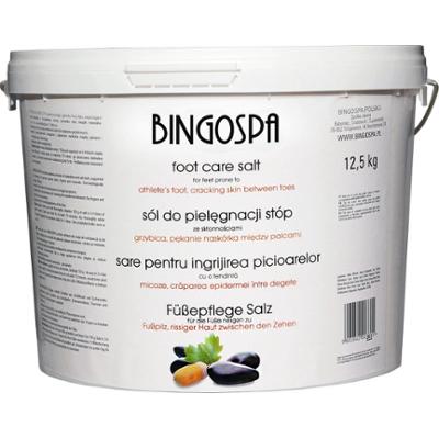 Sól do pielęgnacji stóp ze skłonnościami do grzybicy i pękania między palcami BINGOSPA 12,5 kg