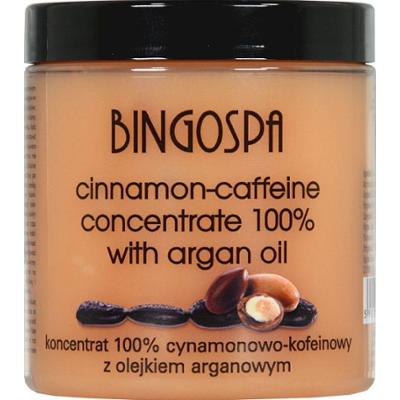 WYSZCZUPLA Koncentrat 100% cynamonowo-kofeinowy z olejkiem arganowym BINGOSPA
