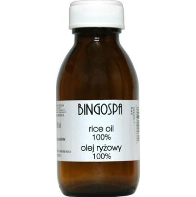 POWSTRZYMUJE PROCESY STARZENIA SKÓRY Olej ryżowy 100% BINGOSPA 100 ml