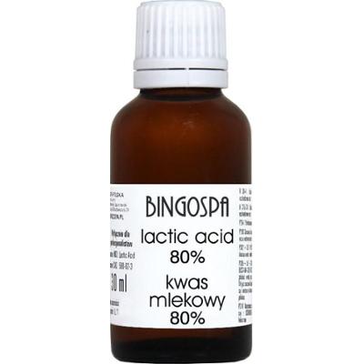 Kwas mlekowy 80% BINGOSPA 30 ml