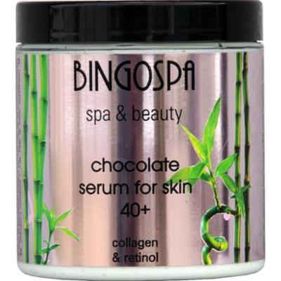 JĘDRNE CIAŁO Czekoladowe serum do skóry 40+ z kolagenem i retinolem BINGOSPA spa & beauty