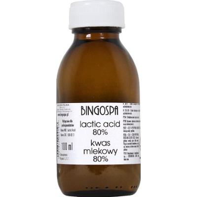 Kwas mlekowy 80% BINGOSPA 100 ml