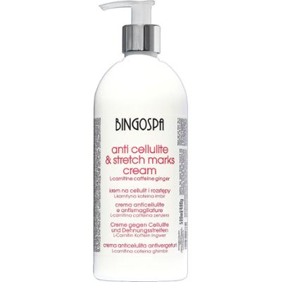 Krem na cellulit i rozstępy BINGOSPA L-karnityna, kofeina, imbir