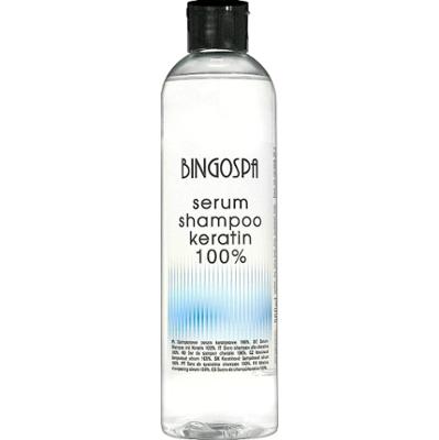 LŚNIĄCE ZDROWE WŁOSY Szamponowe serum keratynowe 100% BINGOSPA