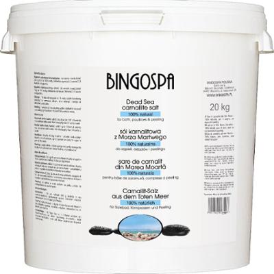Karnalitowa Najmocniejsza sól z Morza Martwego 10 kg BINGOSPA