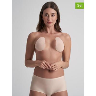 Bye Bra 6-częściowy zestaw w kolorze beżowym rozmiar: A-C-Cup