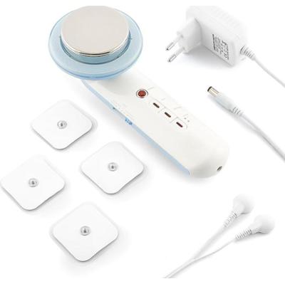 InnovaGoods Masażer ultradźwiękowy w kolorze białym - 7,5 x 18 x 5 cm rozmiar: onesize