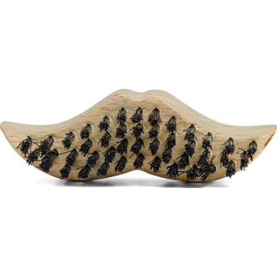 Gentlemen's Hardware Mini szczotka w kolorze jasnobrązowo-czarnym do brody - dł. 36 cm rozmiar: onesize