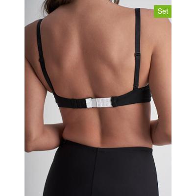 Bye Bra Przedłużacze (3 szt.) w kolorze beżowym, czarnym i białym do biustonosza rozmiar: onesize