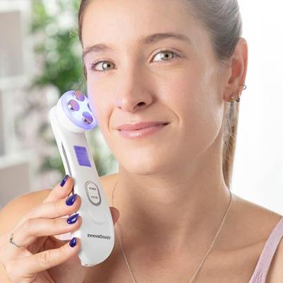 InnovaGoods Masażer w kolorze białym do twarzy - 5 x 17 x 5 cm rozmiar: onesize