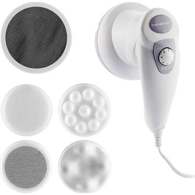 InnovaGoods 6-częściowy zestaw w kolorze białym do masażu - 14 x 19 x 11 cm rozmiar: onesize