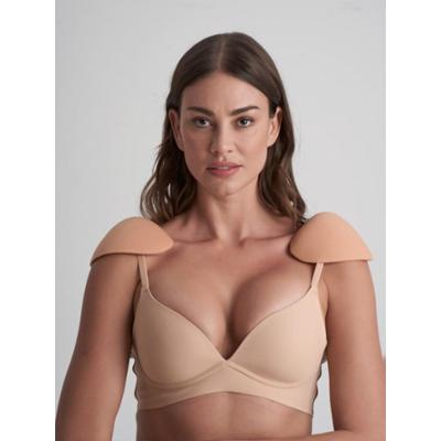 Bye Bra Nakładki w kolorze beżowym na ramiona rozmiar: onesize