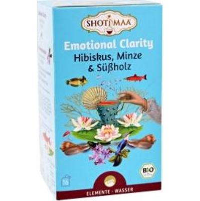 Herbata Emotional Detox (Clarity) (element wody: słodki hibiskus i mięta) 16 torebek Shoti Maa