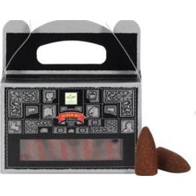 Kadzidła Piżmo & Drzewo Sandałowe Superhit backflow 24 stożki 75 g Satya