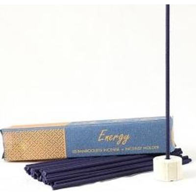 Nie zawierające bambusa kadzidła indyjskie z ceramicznym stojakiem ENERGY 50 sztuk Song of India
