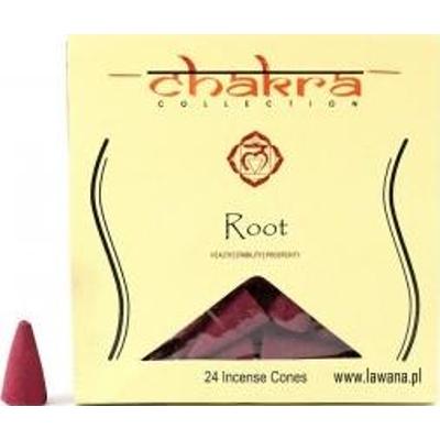 Kadzidła stożkowe ROOT na 1 czakrę 24 sztuki Song of India