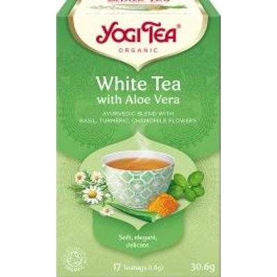 Herbata WHITE TEA Herbata biała z aloesem BIO 17 torebek Yogi Tea
