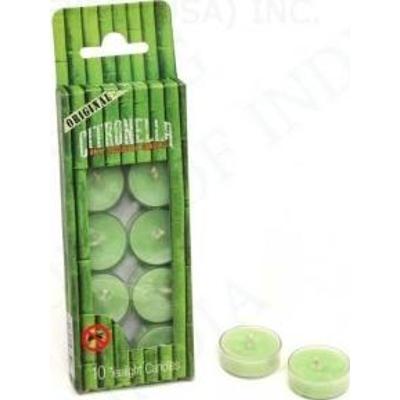 Świeczki tealighty Citronella 10 szt wykonywane w Indiach Song of India