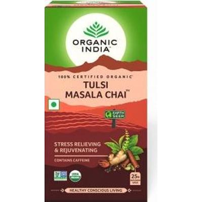 Herbata Tulsi Masala Organic India (25 torebek) rozgrzewająca