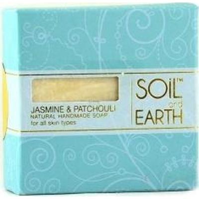 Ręcznie robione w Indiach mydło 100% VEGAN Jaśmin i Paczuli 100g Soil&Earth