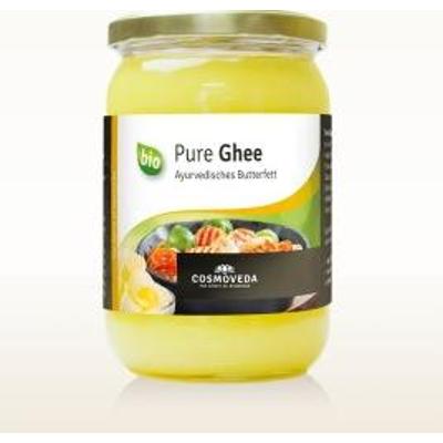 BIO Ghee masło klarowane 500g Cosmoveda do smażenia w wysokiej temperaturze