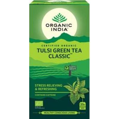 Herbata Tulsi Green Tea Organic India 25 torebek