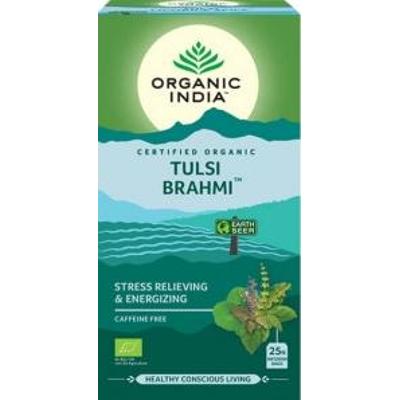 Herbata Brahmi Tulsi Tea Organic India 25 torebek