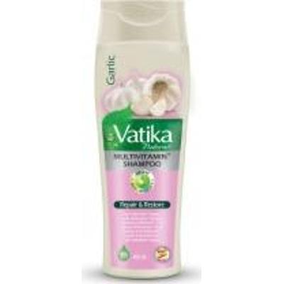 Szampon Czosnkowy z Henną Multivitamin 400ml Vatika Dabur - Wzmacniający, Włosy Łamliwe i Wypadające