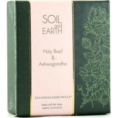 Mydło Orientalne 100% VEGAN ŚWIĘTA BAZYLIA TULSI 100g Soil & Earth chroni skórę i nawilża
