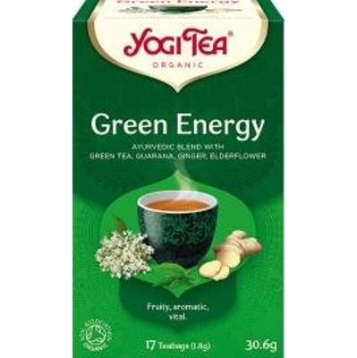 Herbata GREEN ENERGY Zielona energia BIO 17 torebek Yogi Tea