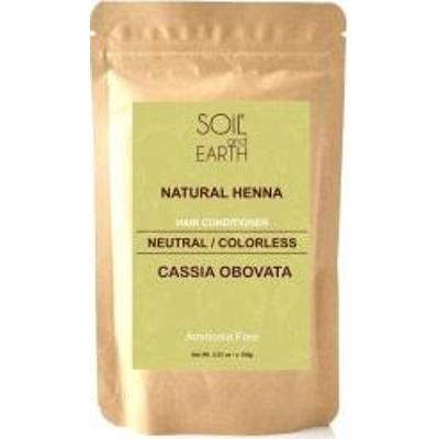 Naturalna Henna do włosów Indyjska Cassia Obovata (BEZBARWNA) 100g Soil &Earth