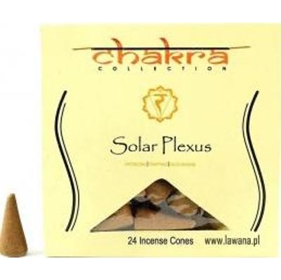 Kadzidła stożkowe SOLAR na 3 czakrę 24 sztuki Song of India