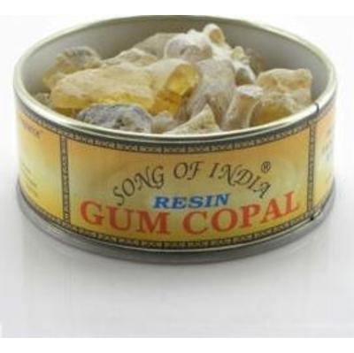 Naturalne kadzidło do spalania żywica Gum Copal puszka 60g Song of India