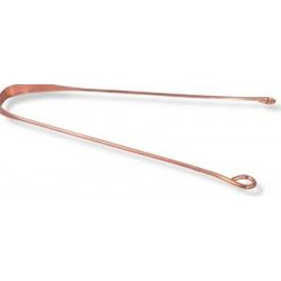 SKROBACZKA DO CZYSZCZENIA JĘZYKA Z CZYSTEJ MIEDZI ochrona jamy ustnej