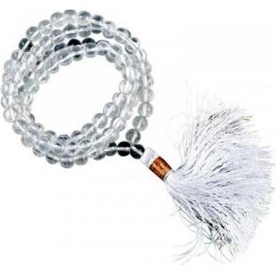 Naszyjnik Mala Rock Crystal z Kryształu Górskiego 108 koralików śr 6 mm + woreczek do przechowywania