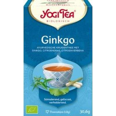 Herbata GINKGO - miłorząb japoński BIO 17 torebek Yogi Tea