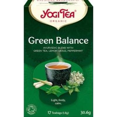 Herbata GREEN BALANCE Zielona harmonia BIO 17 torebek Yogi Tea