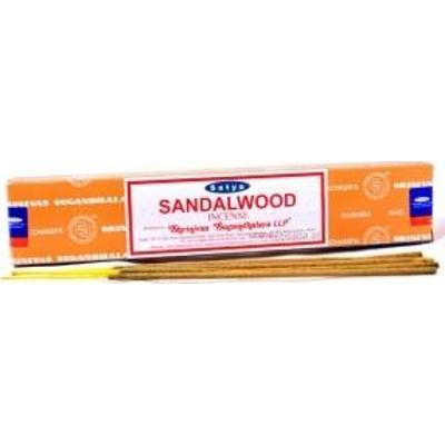 Kadzidła Sandalwood Drzewo sandałowe 14 patyczków 15g SATYA Bombaj