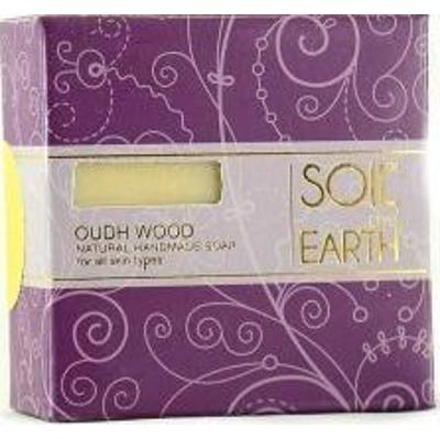 Ręcznie robione w Indiach mydło 100% VEGAN OUDH WOOD (drewno agarowe) 100g Soil & Earth Arabska Drzewna Nuta