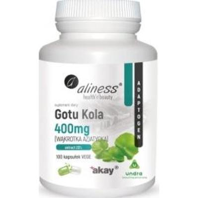 Gotu Kola Wąkrotka Azjatycka 400 Mg 100 Vege Kaps CENTELLA ASIATICA CAPS